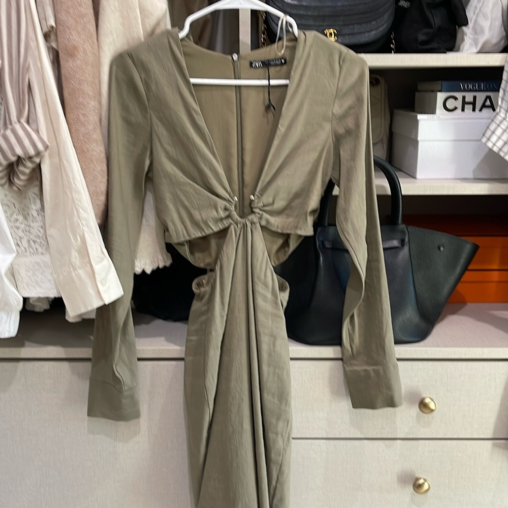 Cutout mini dress